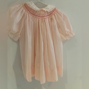 Plain children’s smock dress